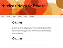 Tablet Screenshot of nuclearnova.com